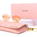 Óculos de Sol Feminino de Luxo Moda Atual